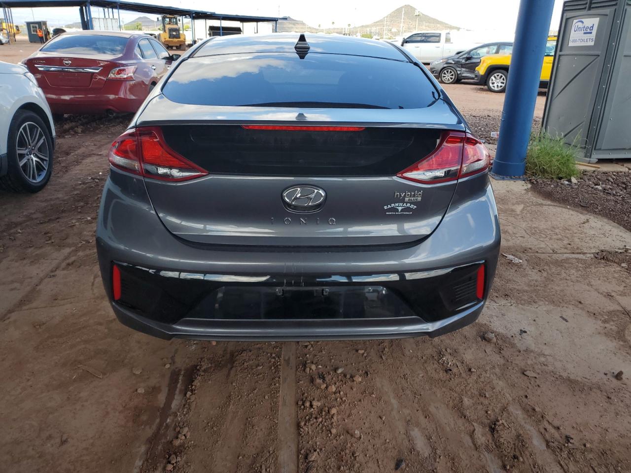2017 Hyundai Ioniq Blue VIN: KMHC65LC6HU057334 Lot: 86249865