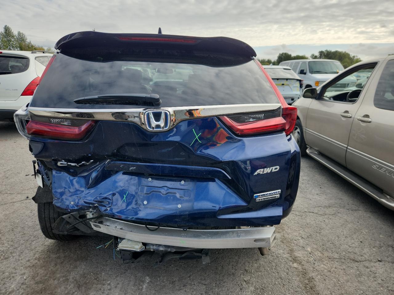 2022 Honda Cr-V Touring VIN: 5J6RT6H92NL055120 Lot: 82304635