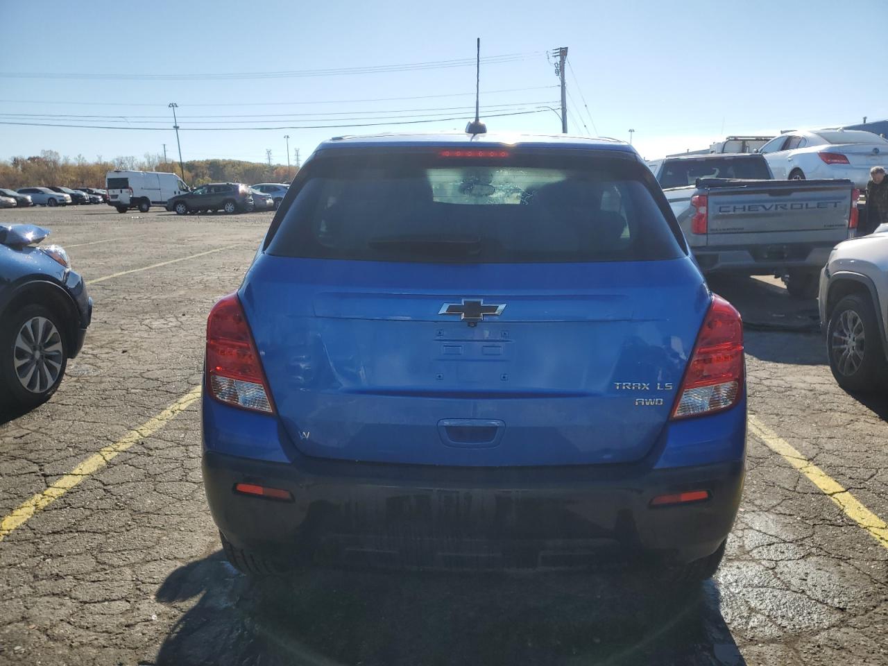 2015 Chevrolet Trax 1Ls VIN: KL7CJPSB1FB093106 Lot: 90106105