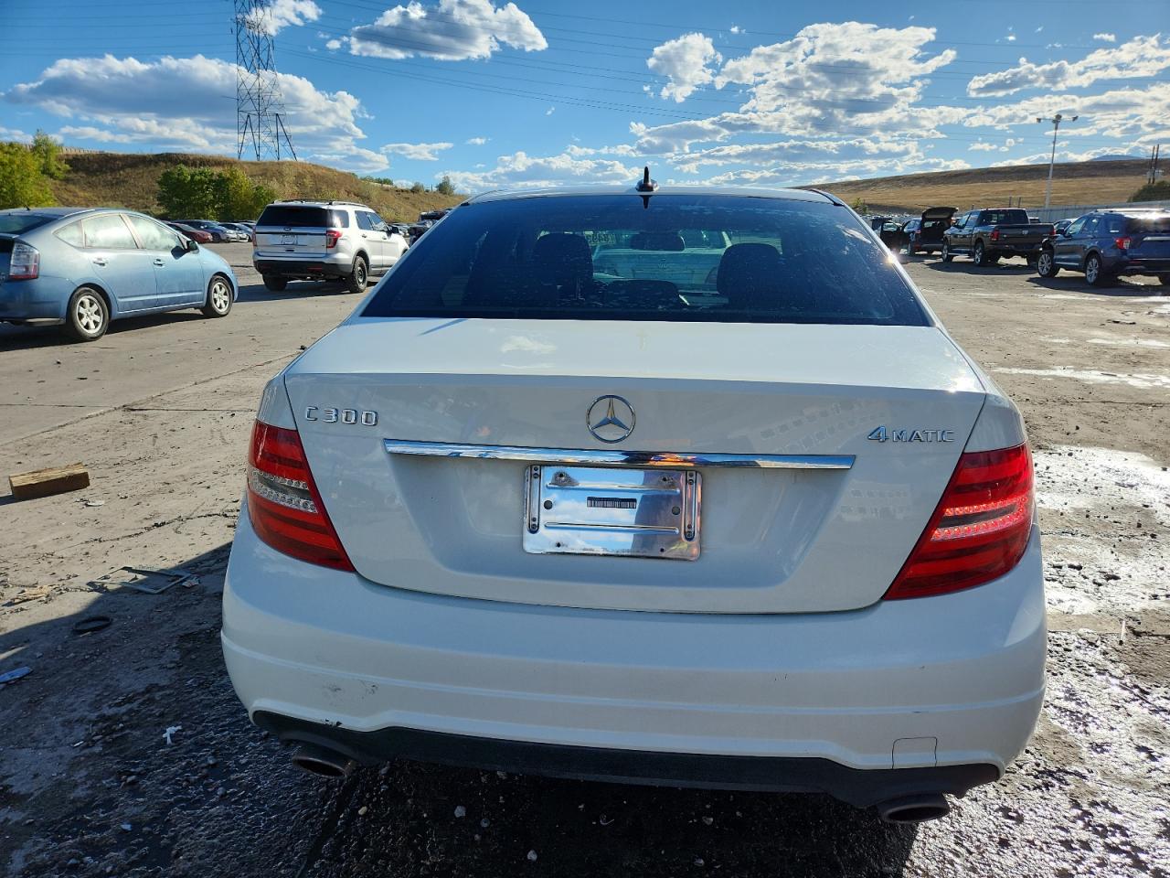 2012 Mercedes-Benz C 300 4Matic VIN: WDDGF8BB5CA729495 Lot: 84938925