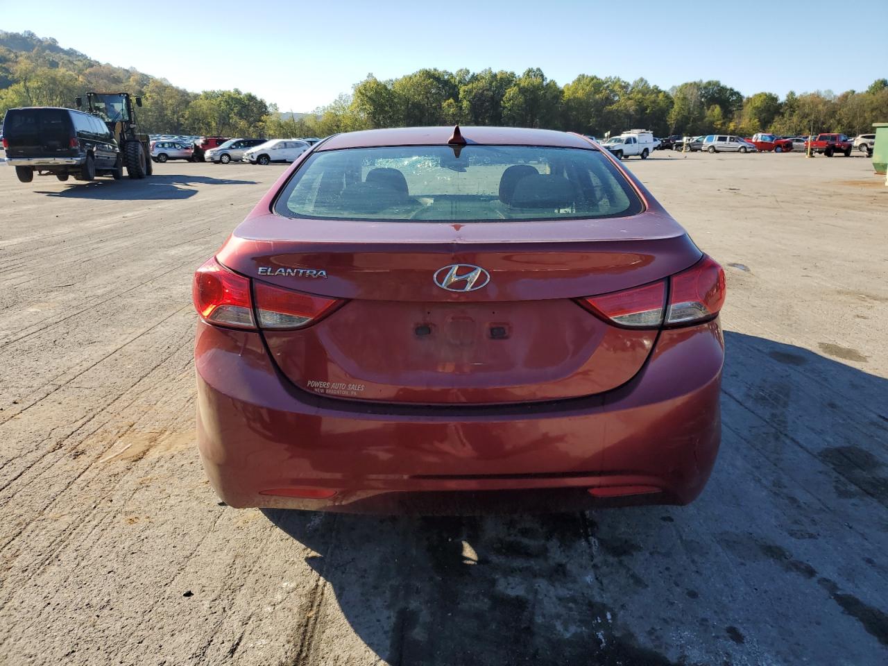 2013 Hyundai Elantra Gls VIN: 5NPDH4AEXDH385040 Lot: 82310915