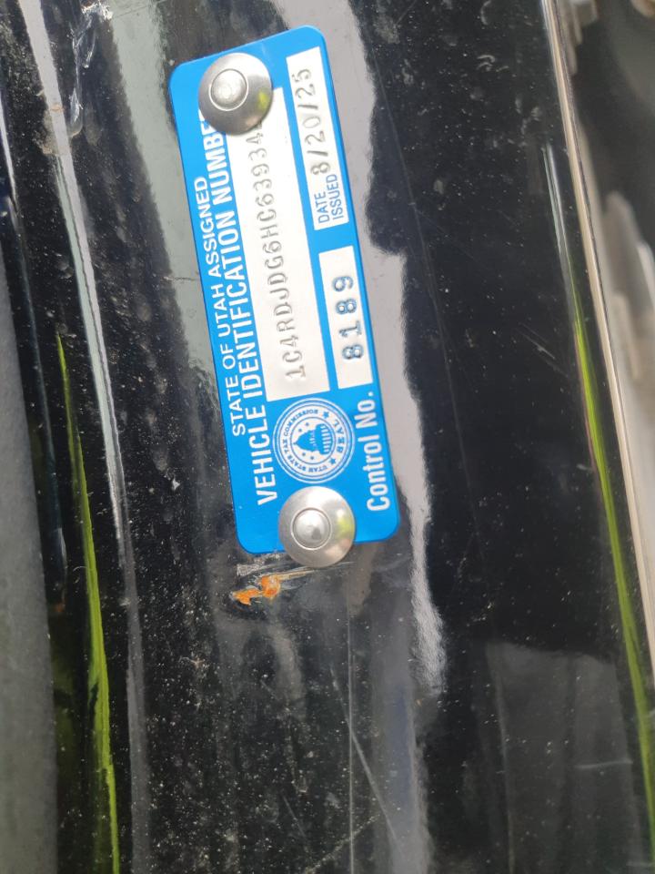 2017 Dodge Durango Gt VIN: 1C4RDJDG6HC639342 Lot: 86850215