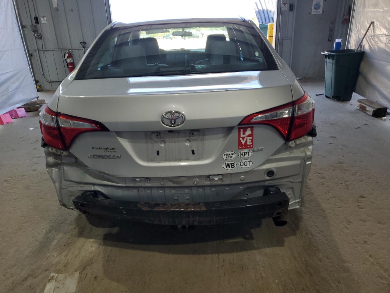 2016 Toyota Corolla L VIN: 2T1BURHE9GC651158 Lot: 84273715