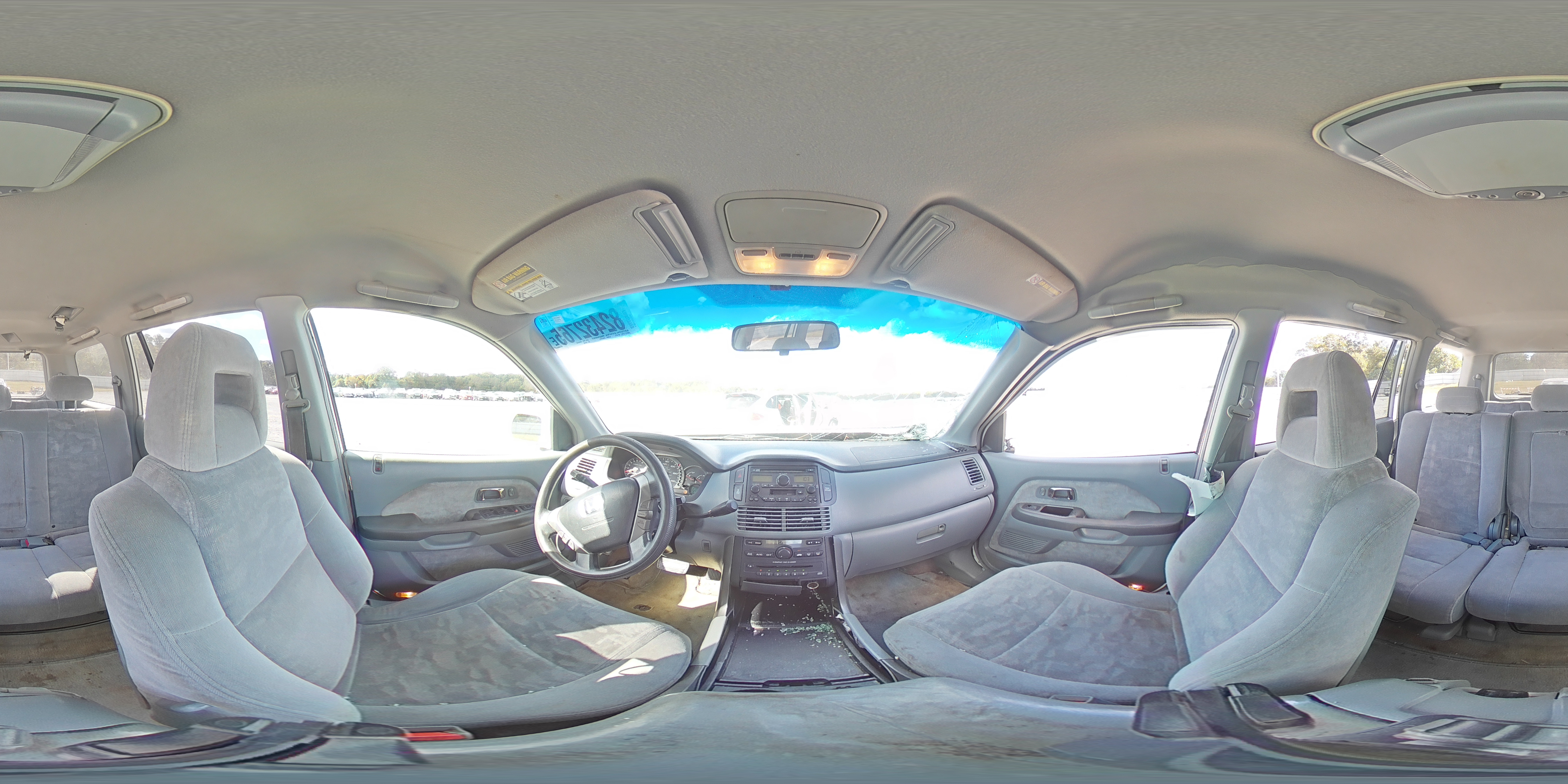 2005 Honda Pilot Ex VIN: 5FNYF18475B022990 Lot: 82432765