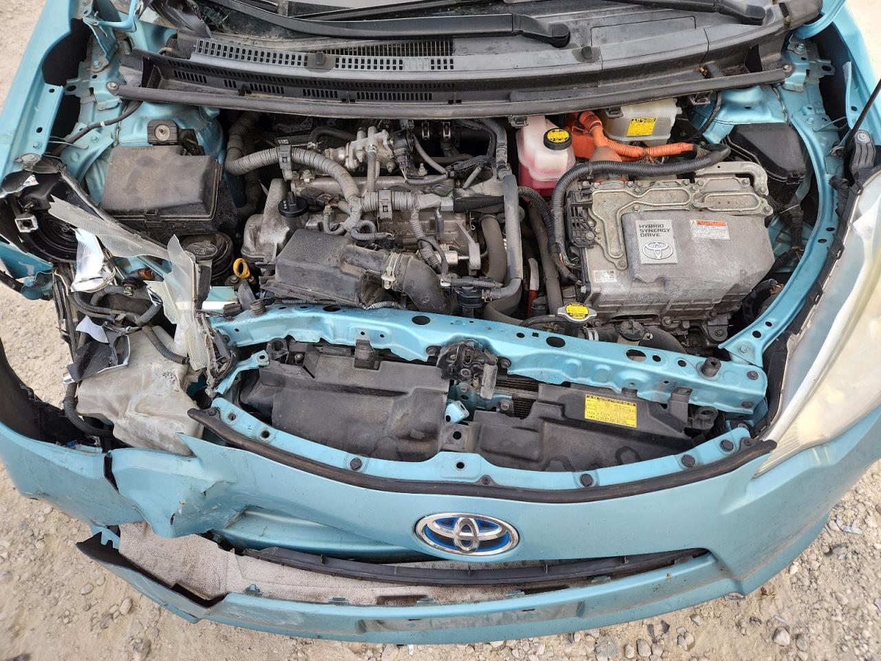 2012 Toyota Prius C VIN: JTDKDTB30C1000536 Lot: 87118625