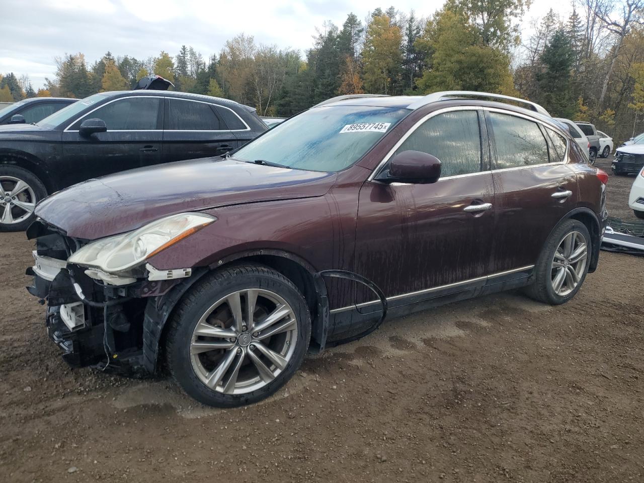INFINITI EX37 2013. Lot# 89557745. VIN JN1BJ0HR4DM481123. Photo 1