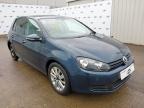 2013 VOLKSWAGEN GOLF MATCH TDI 1.6 TDI 105 MATCH 5DR for sale at Copart WHITBURN
