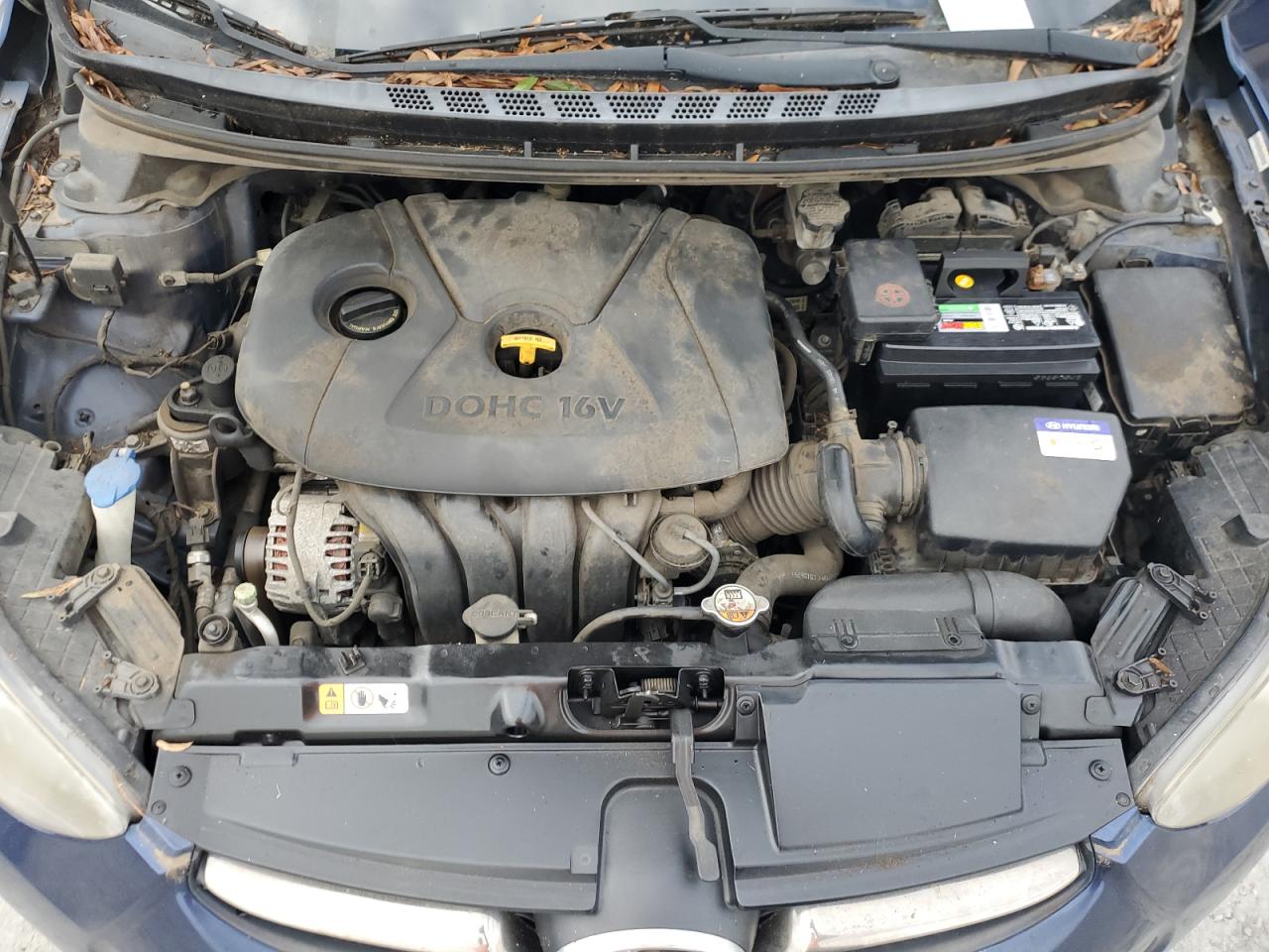 2013 Hyundai Elantra Gls VIN: KMHDH4AE8DU608693 Lot: 81942325