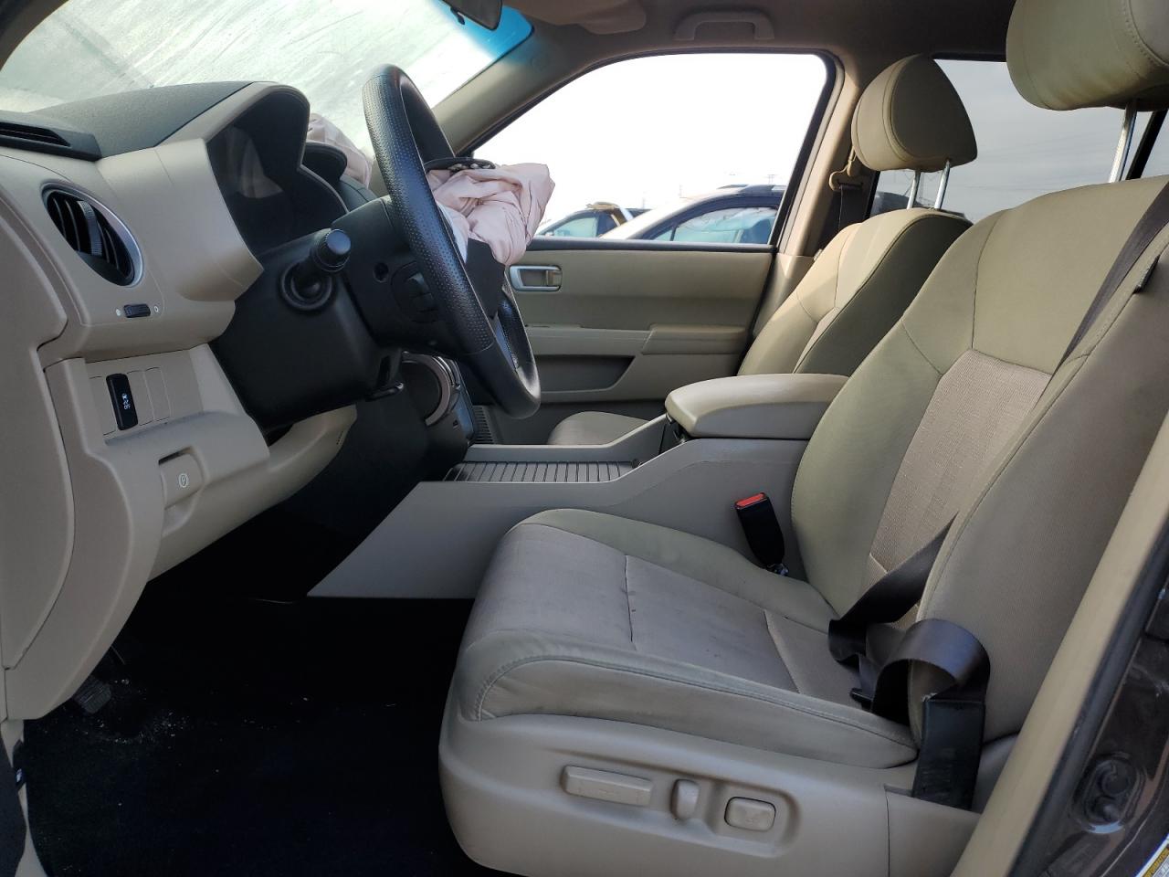 2012 Honda Pilot Ex VIN: 5FNYF4H4XCB043489 Lot: 86277555