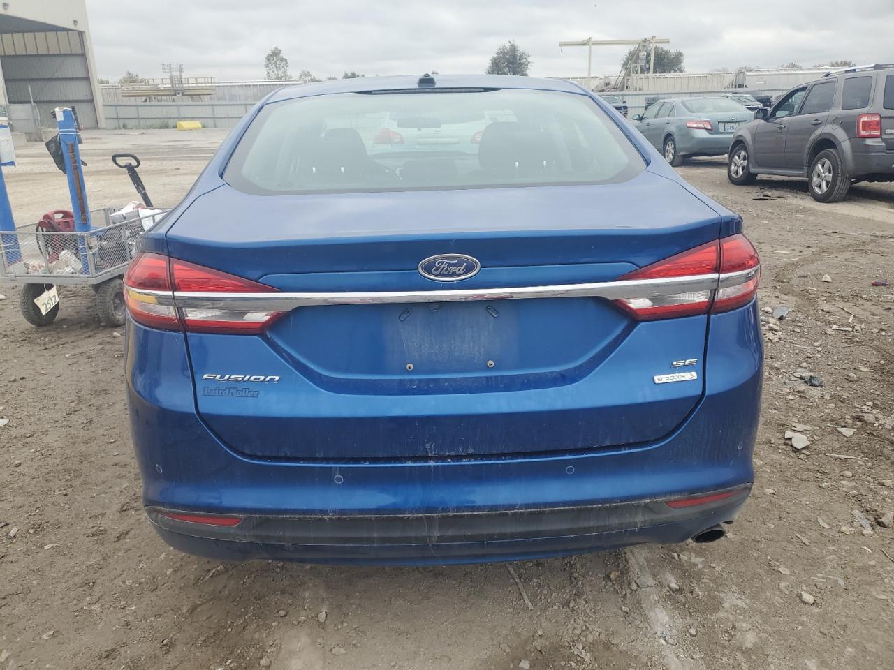 2017 Ford Fusion Se VIN: 3FA6P0HD1HR205244 Lot: 90113185