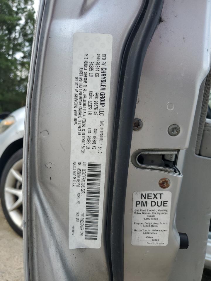 2013 Dodge Dart Sxt VIN: 1C3CDFBA1DD318271 Lot: 84701775