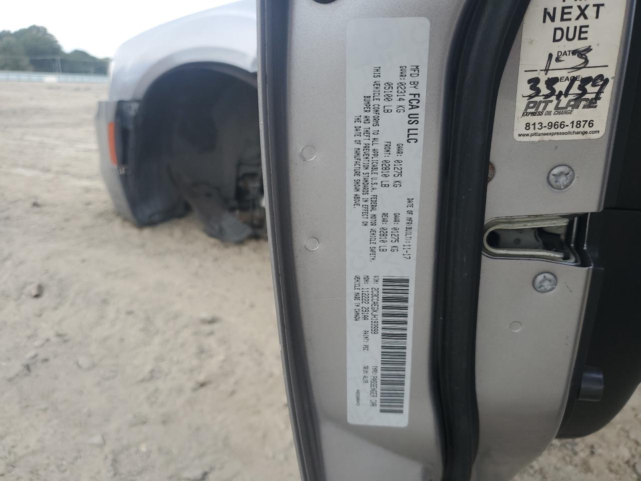 2018 Chrysler 300 Limited VIN: 2C3CCAEGXJH193999 Lot: 85572495