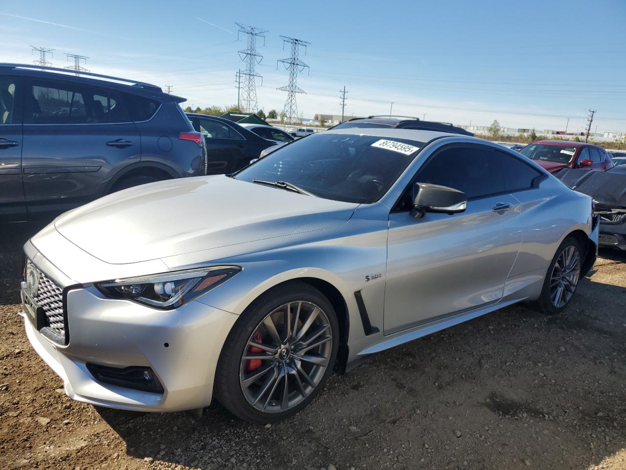 2017 Infiniti Q60 Red Sport 400