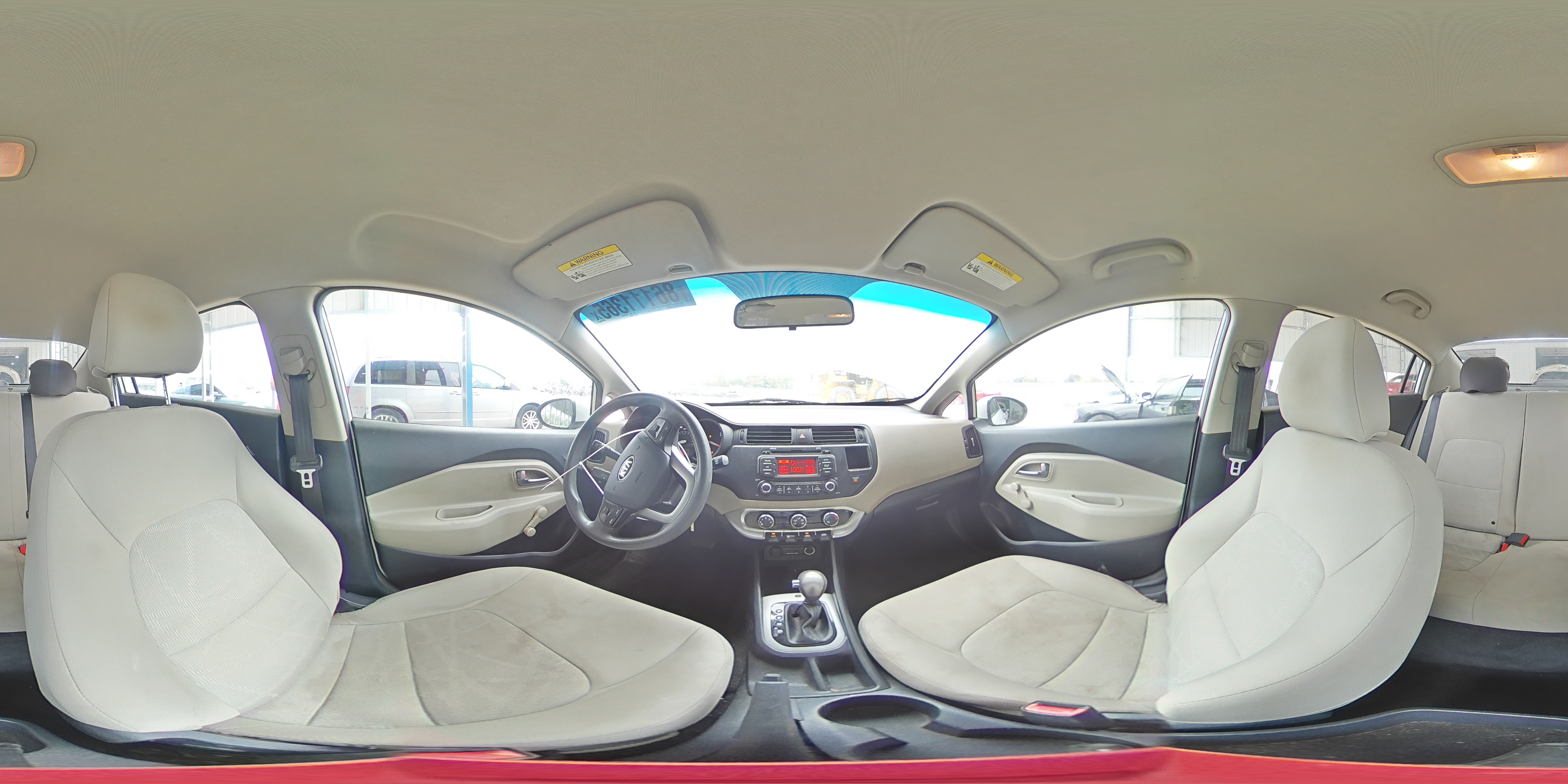 2013 Kia Rio Lx VIN: KNADM4A36D6213766 Lot: 86111365