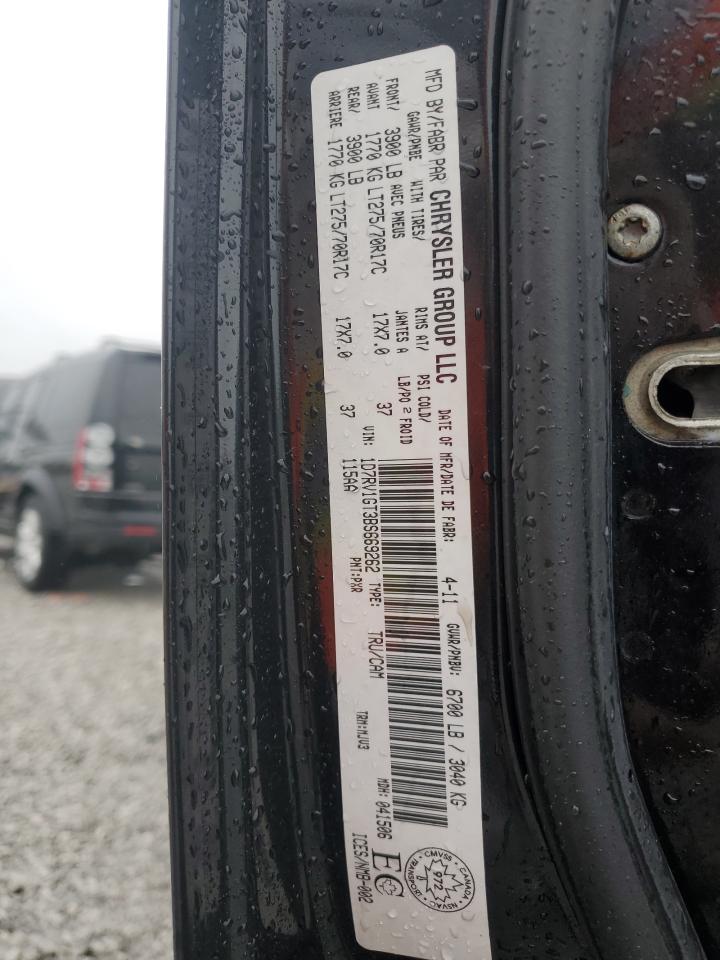 2011 Dodge Ram 1500 VIN: 1D7RV1GT3BS669262 Lot: 82272875