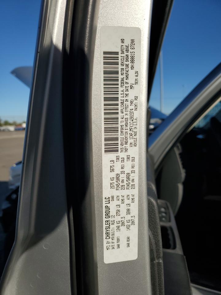 2012 Jeep Liberty Jet VIN: 1C4PJMFK1CW202374 Lot: 82320615