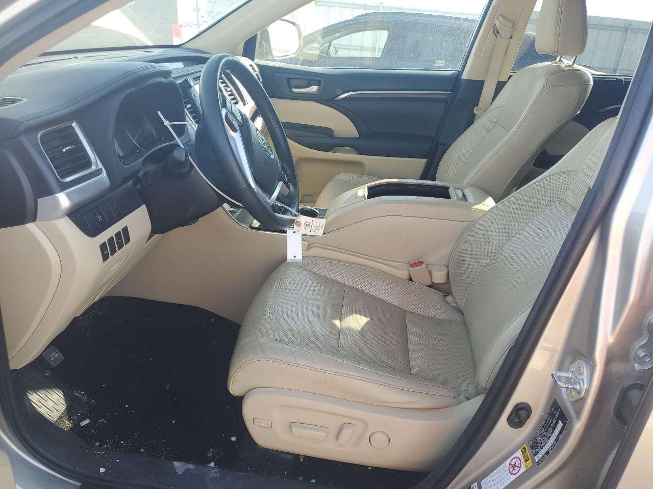 2015 Toyota Highlander Limited VIN: 5TDDKRFH3FS139784 Lot: 82449385