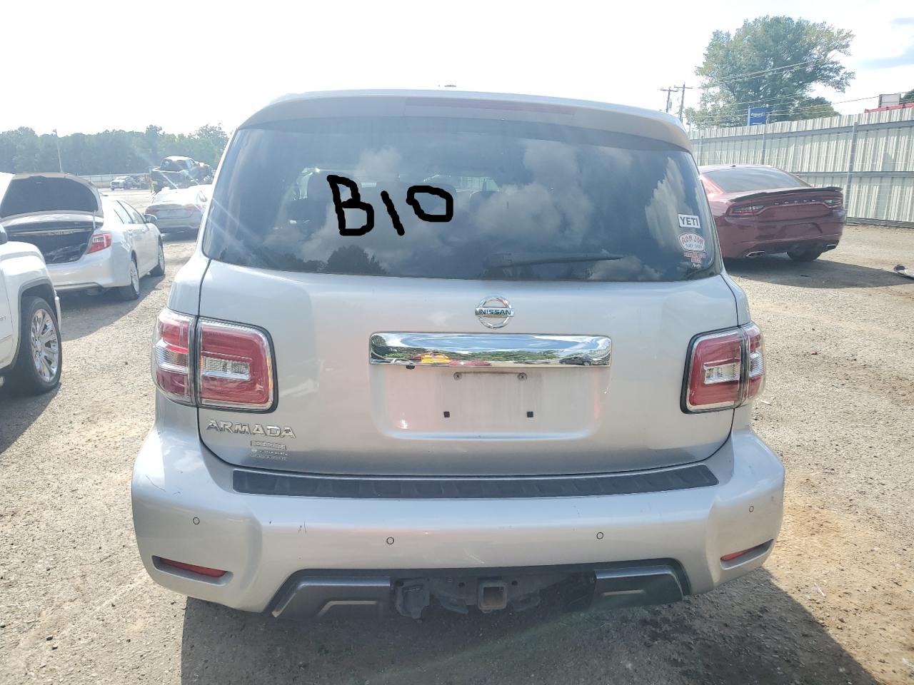 2019 Nissan Armada Sv VIN: JN8AY2NC3K9581234 Lot: 82268095