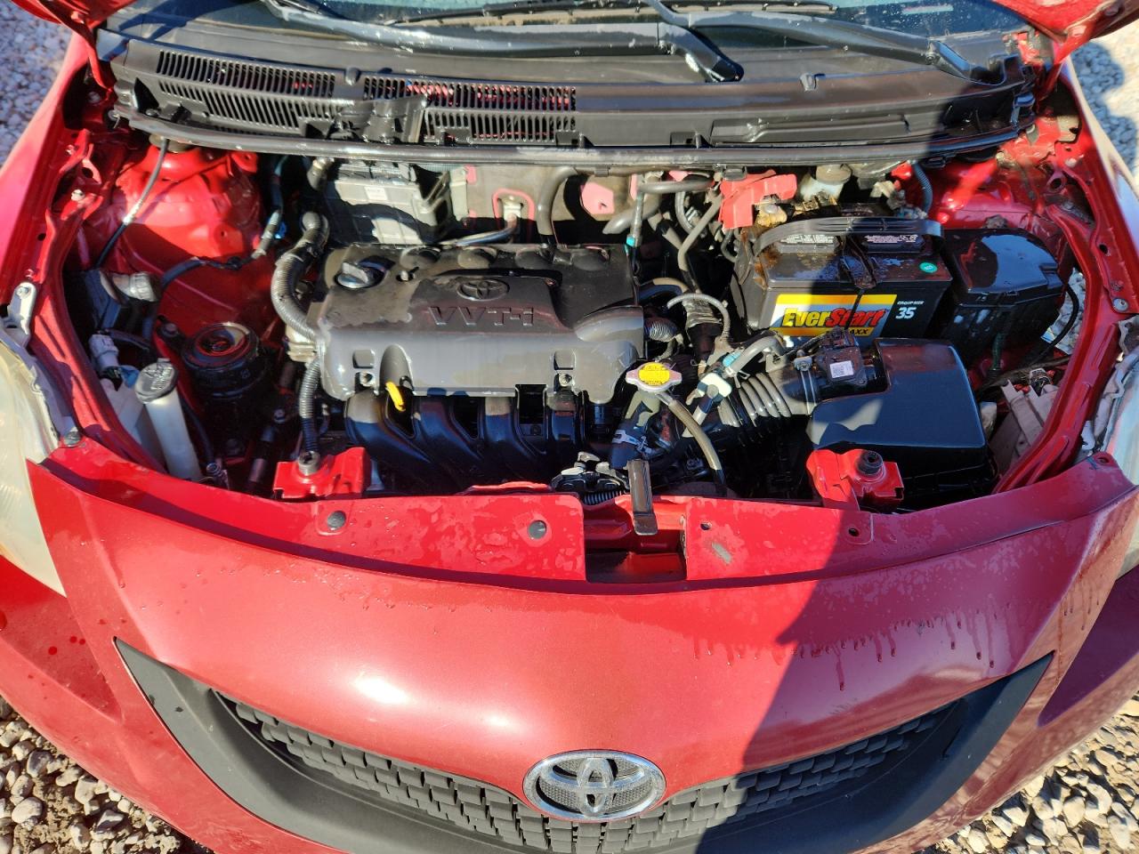 2012 Toyota Yaris VIN: JTDBT4K36CL037619 Lot: 80660365