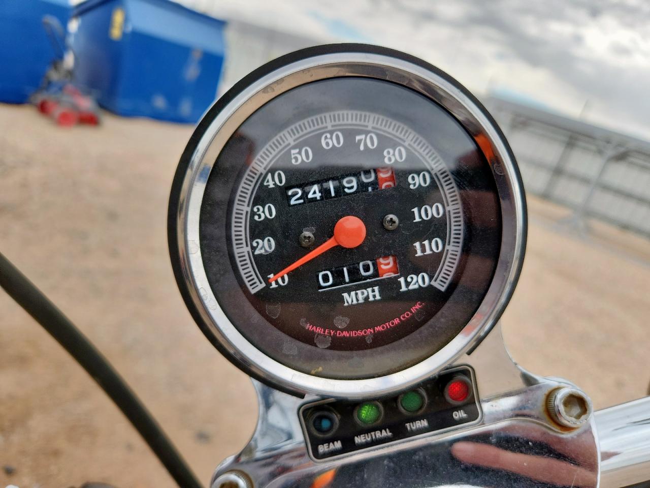 1991 Harley-Davidson Xlh883 VIN: 1HD4CAM16MY117797 Lot: 85669675