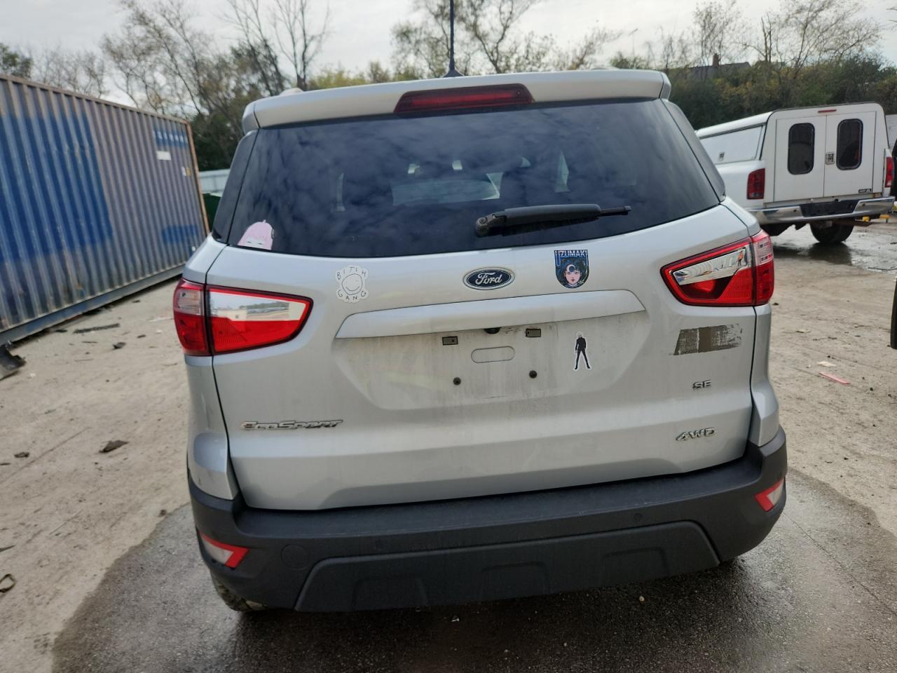 2020 Ford Ecosport Se VIN: MAJ6S3GLXLC390653 Lot: 86501735