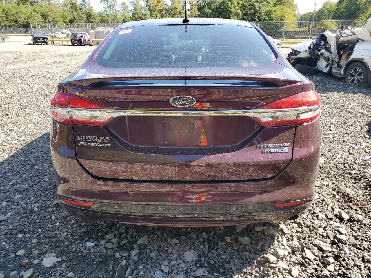 2018 Ford Fusion Titanium/Platinum Hev VIN: 3FA6P0RU6JR274855 Lot: 86088575