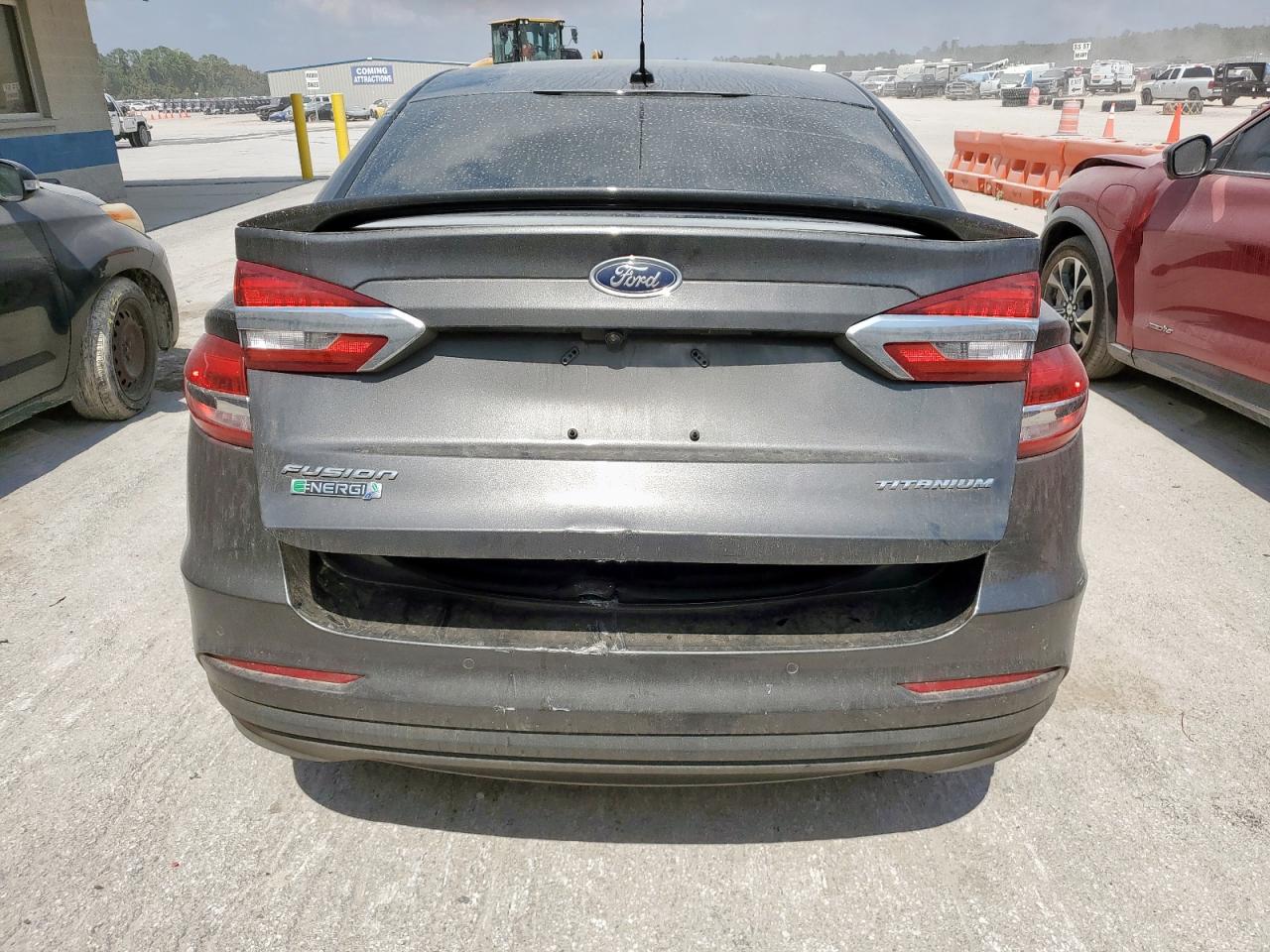 2019 Ford Fusion Titanium VIN: 3FA6P0SU9KR200325 Lot: 84236815