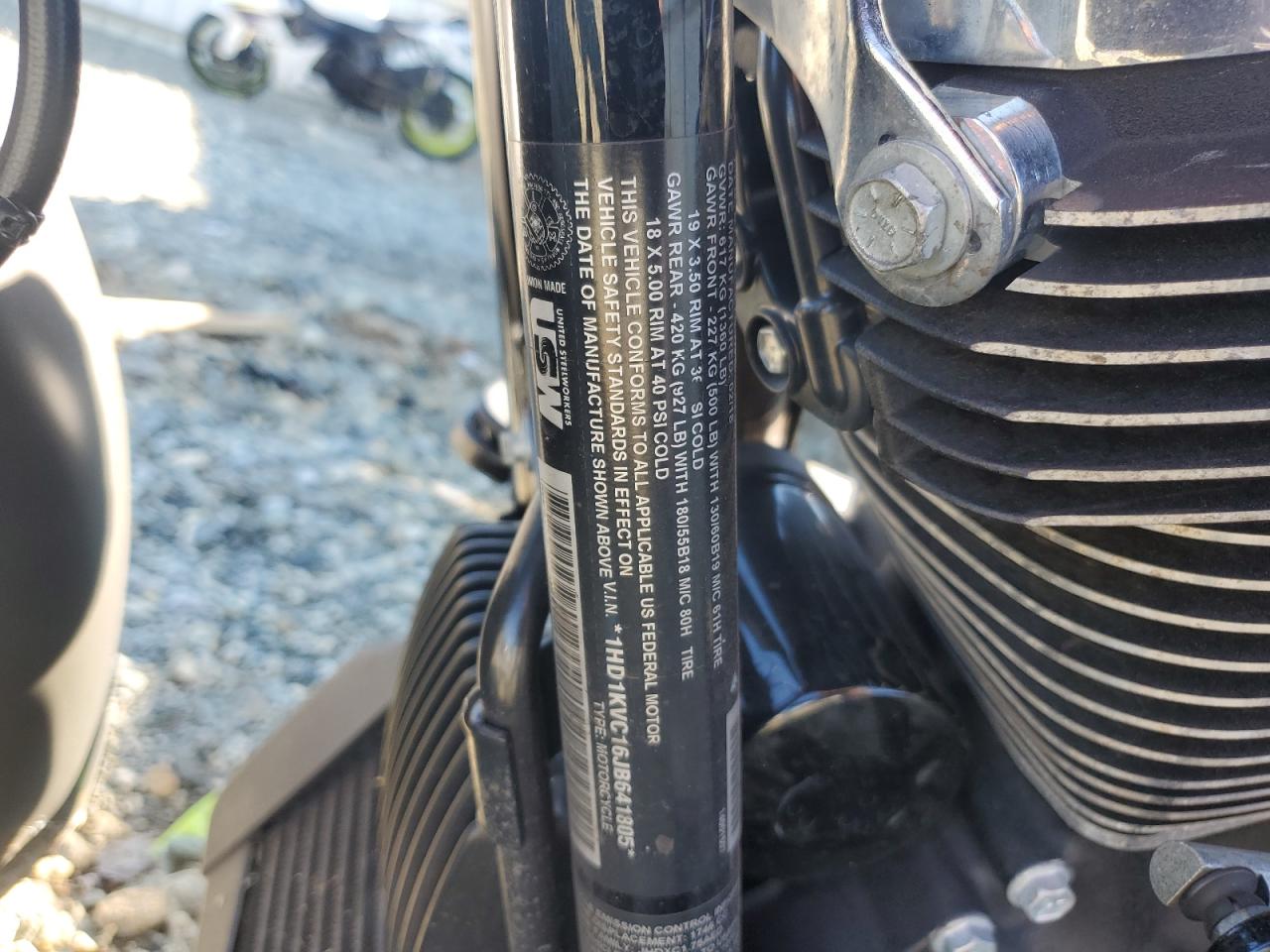 2018 Harley-Davidson Flhrxs VIN: 1HD1KVC16JB641805 Lot: 82410595