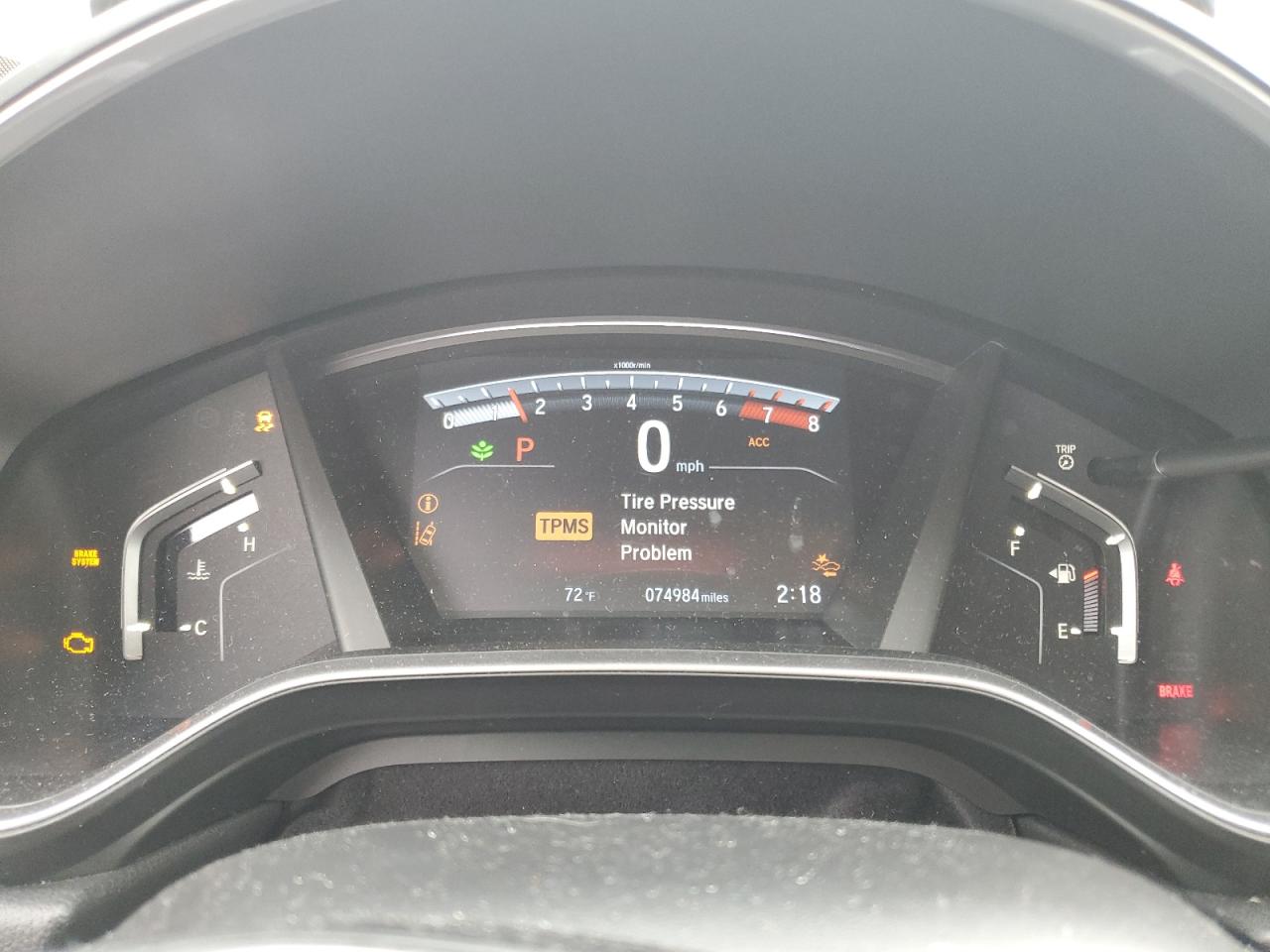 2019 Honda Cr-V Ex VIN: 2HKRW2H52KH672617 Lot: 85916385