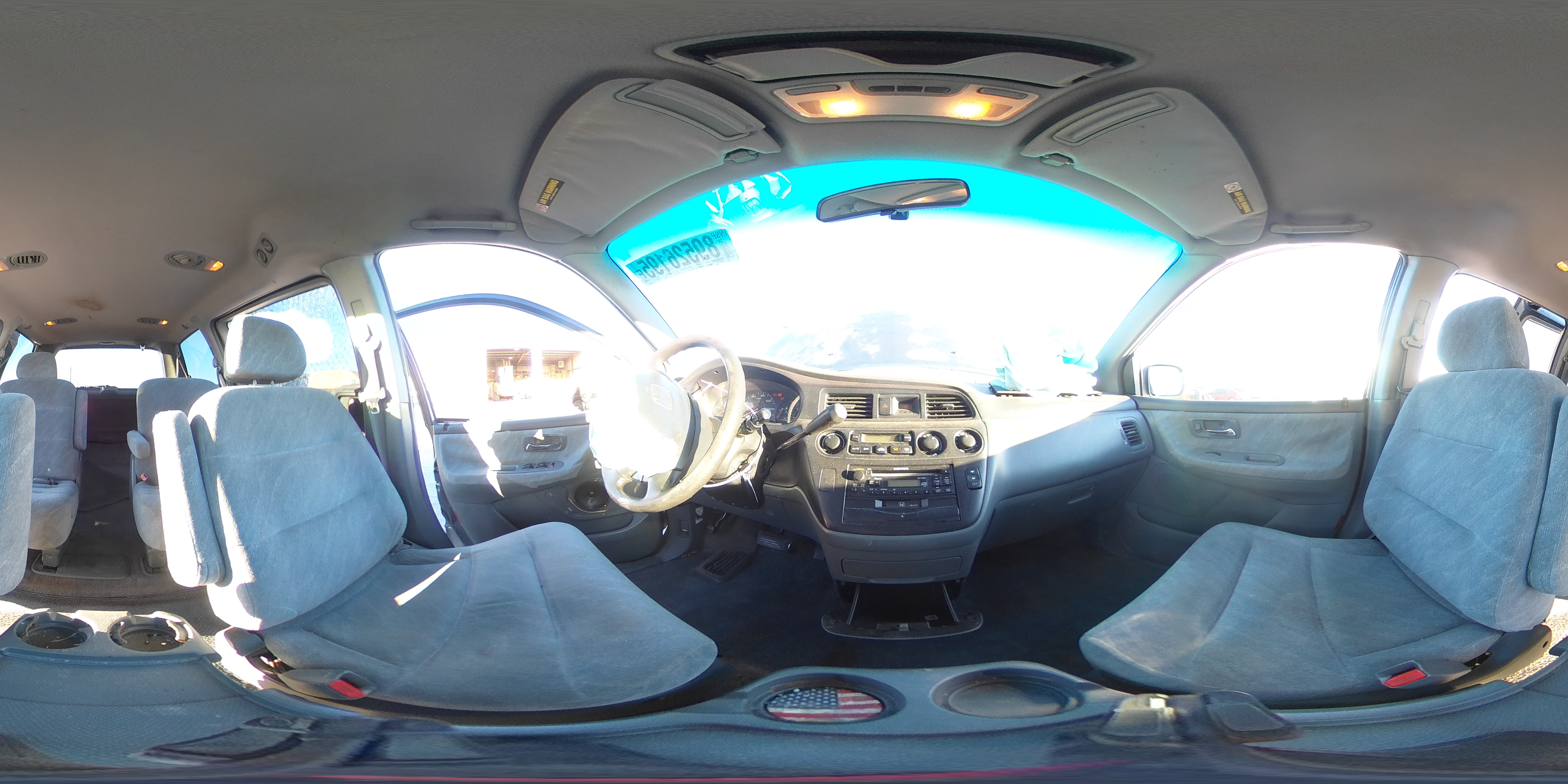 2001 Honda Odyssey Ex VIN: 2HKRL18601H547111 Lot: 89526195