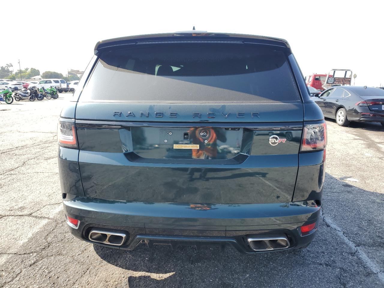 2018 Land Rover Range Rover Sport Svr VIN: SALWZ2SE3JA192250 Lot: 82755485