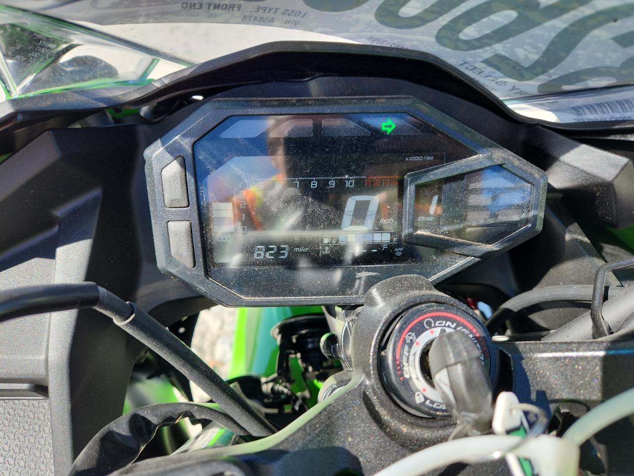 2025 Kawasaki Ex500 H VIN: ML5EXGH10SDA58478 Lot: 82603935