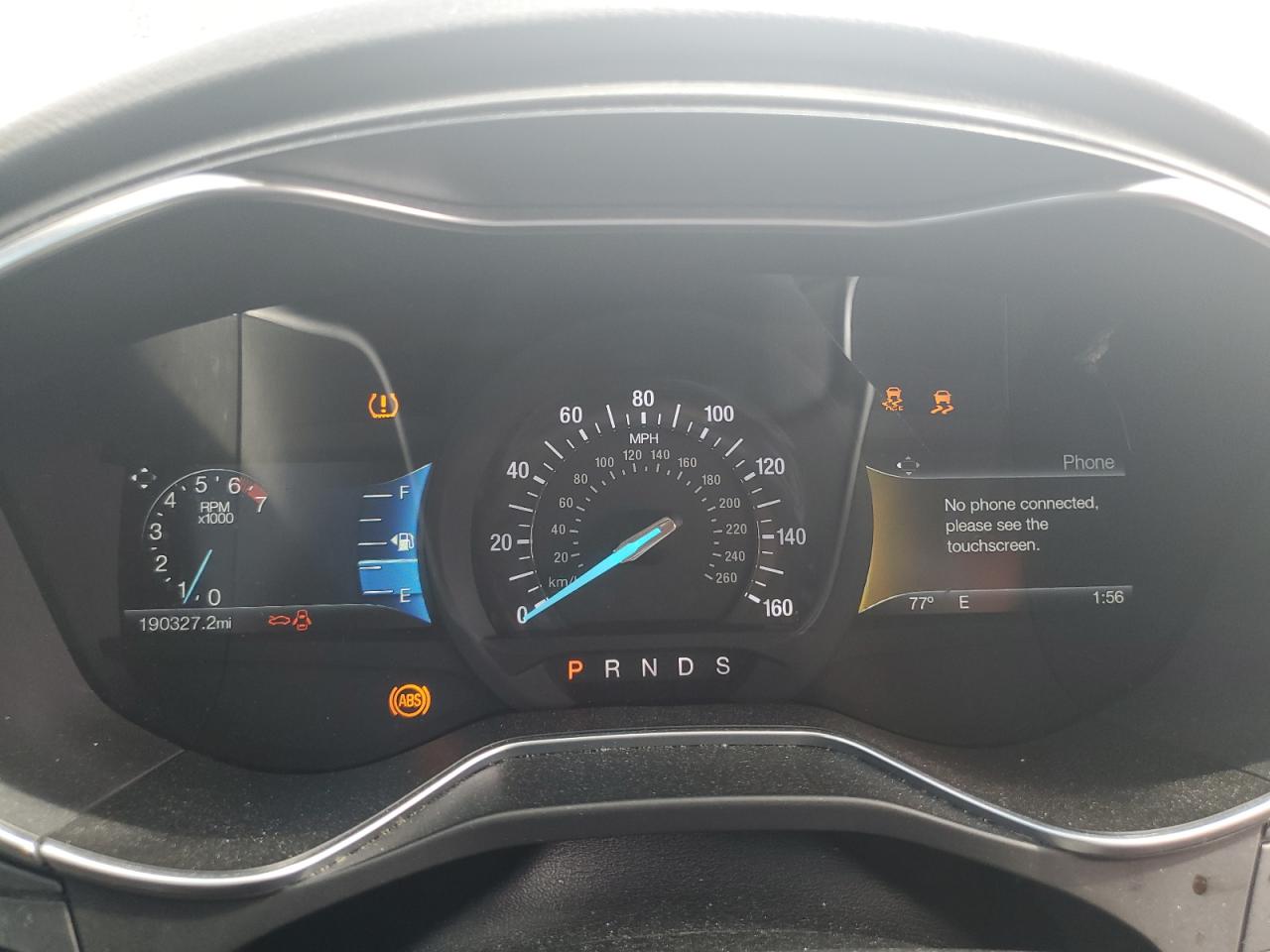 2016 Ford Fusion Titanium VIN: 3FA6P0K92GR191857 Lot: 83816675