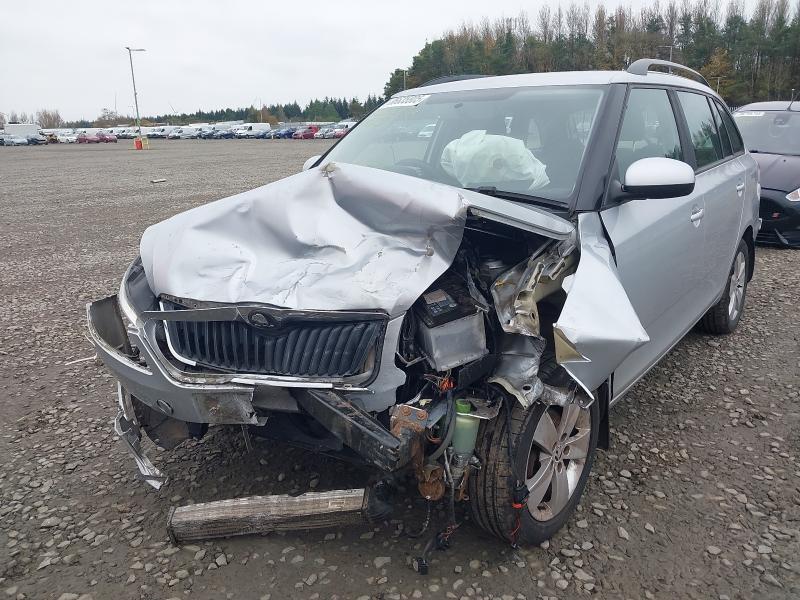 2014 SKODA FABIA SE TDI CR 75  for sale at Copart EAST KILBRIDE