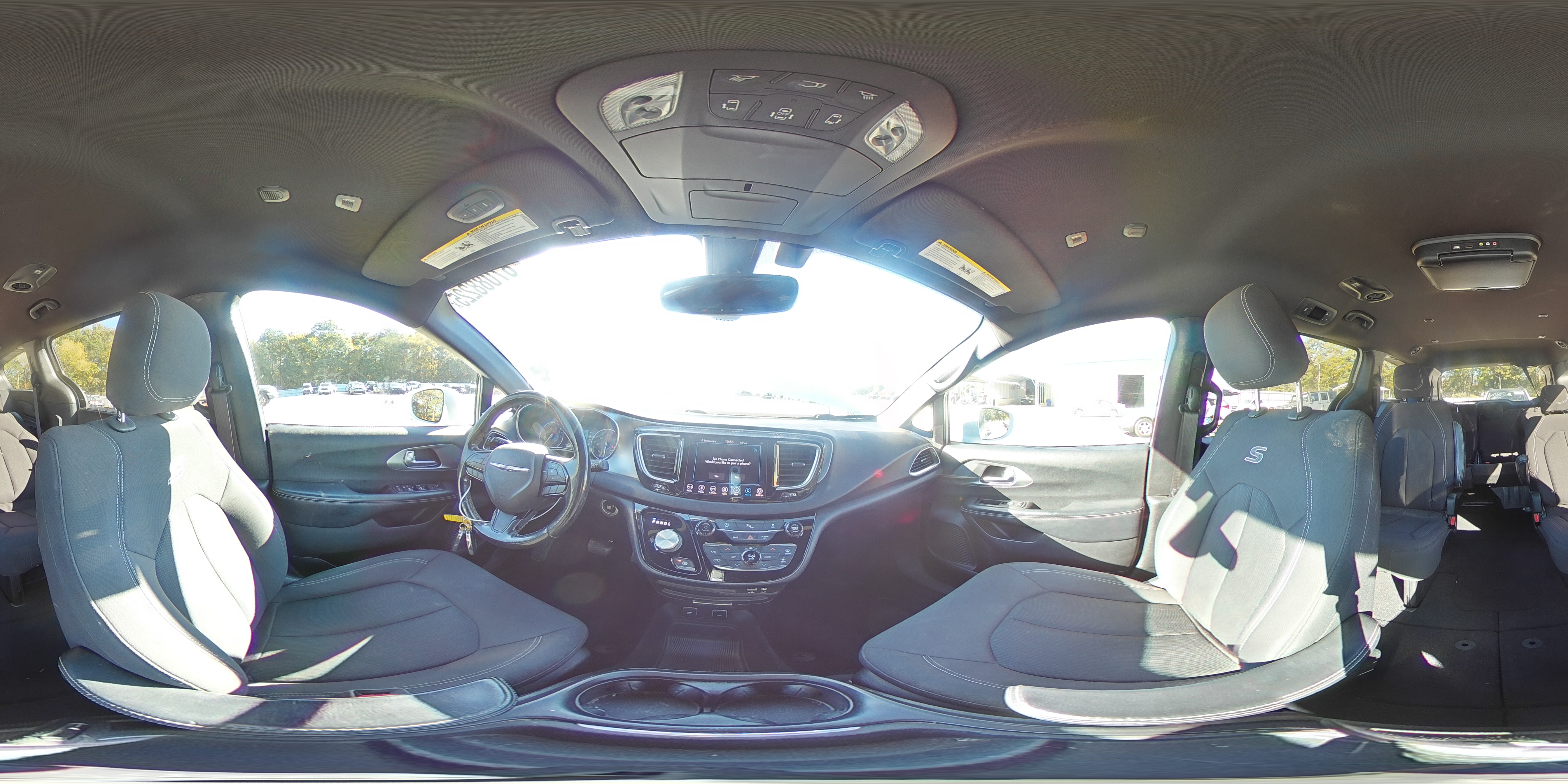 2019 Chrysler Pacifica Touring Plus VIN: 2C4RC1FG0KR593571 Lot: 87088225