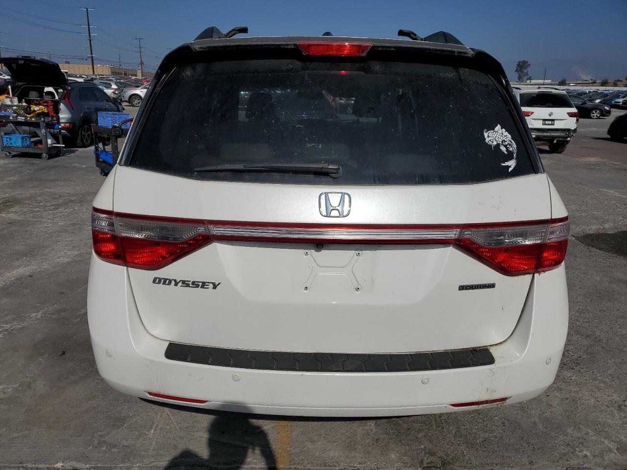 2012 Honda Odyssey Touring VIN: 5FNRL5H90CB045119 Lot: 85576685