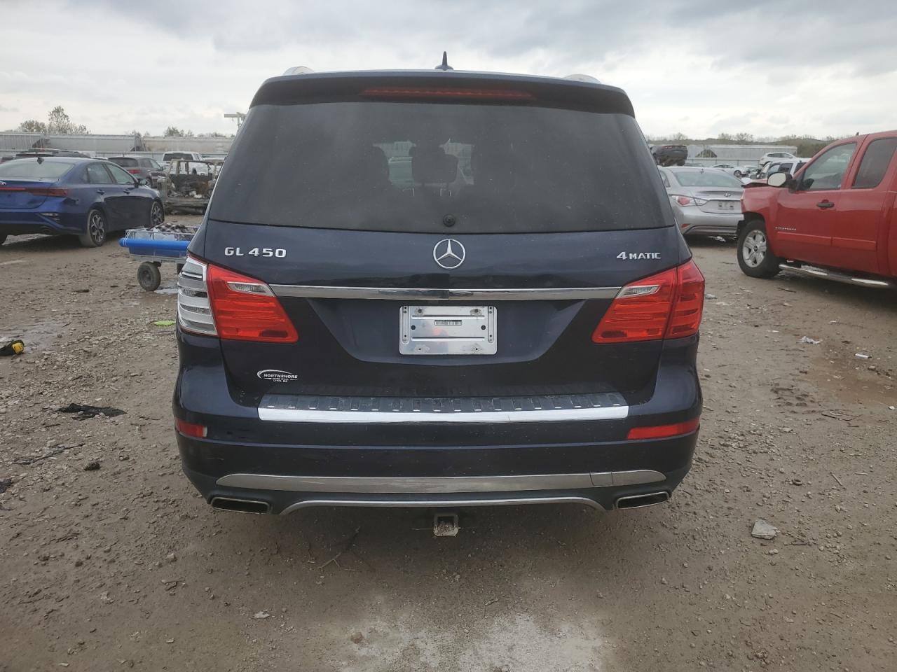 2015 Mercedes-Benz Gl 450 4Matic VIN: 4JGDF6EE9FA482263 Lot: 90646105