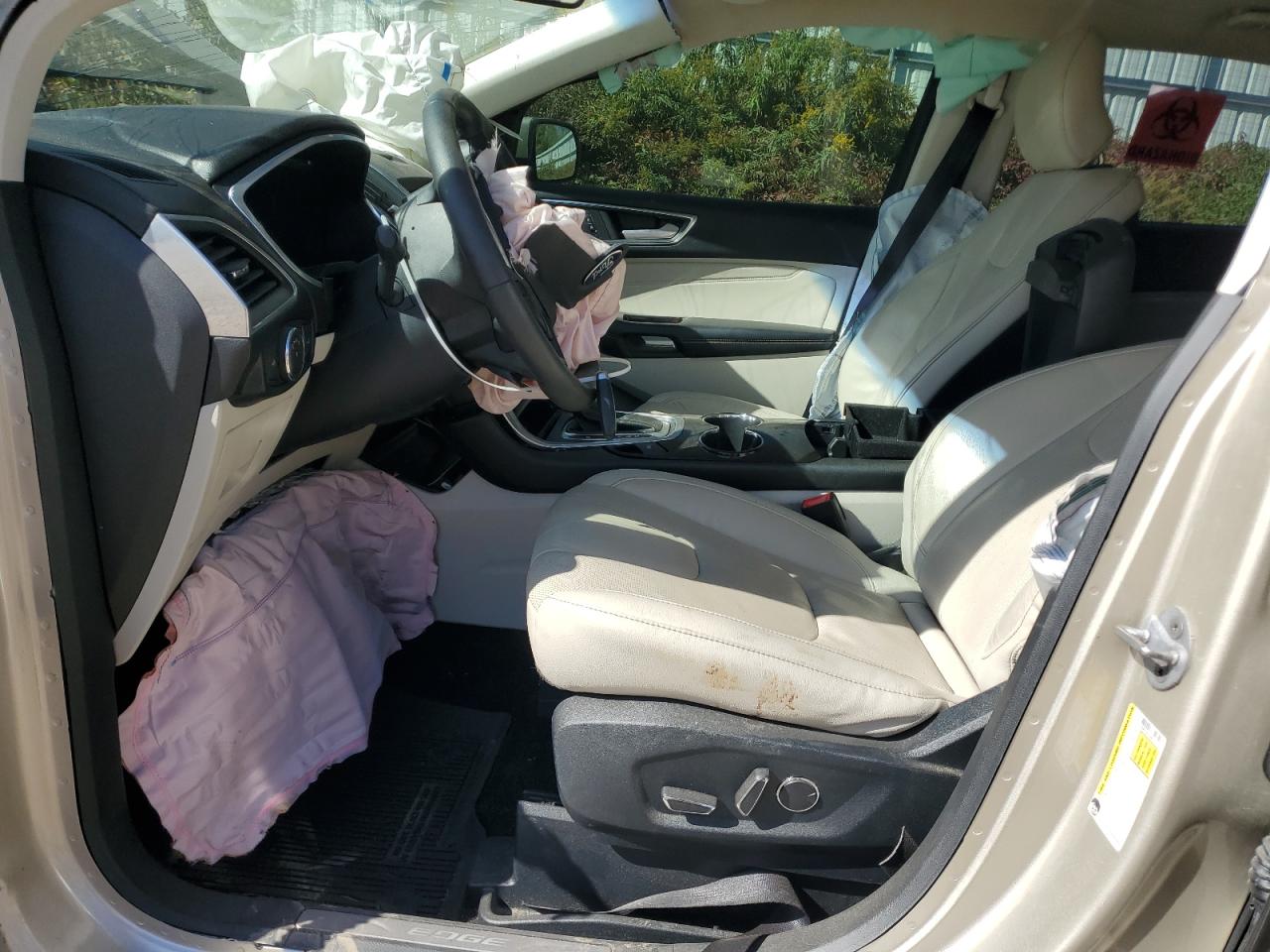 2017 Ford Edge Titanium VIN: 2FMPK4K85HBC54117 Lot: 84864665