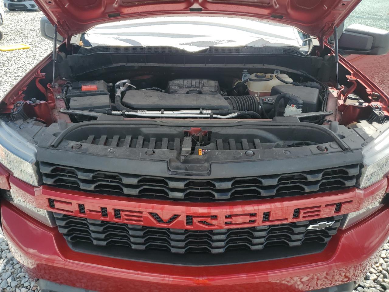 2022 Chevrolet Silverado Ltd K1500 Custom VIN: 3GCPYBEK6NG164756 Lot: 85882015