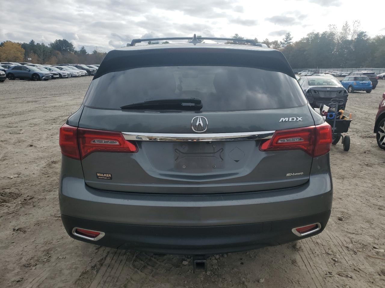 2016 Acura Mdx Technology VIN: 5FRYD4H44GB025175 Lot: 89865605