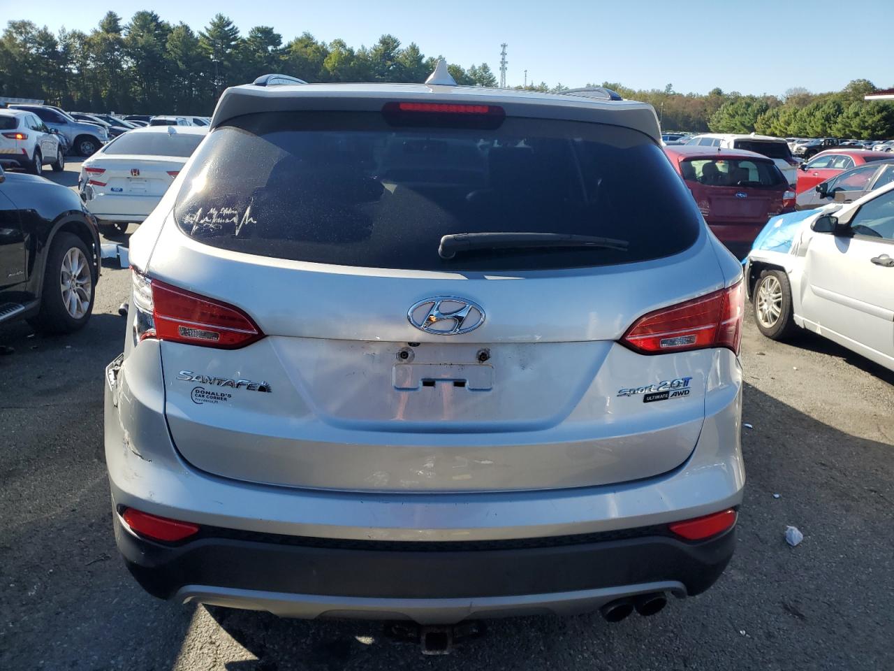 2016 Hyundai Santa Fe Sport VIN: 5XYZWDLA8GG357674 Lot: 84450905