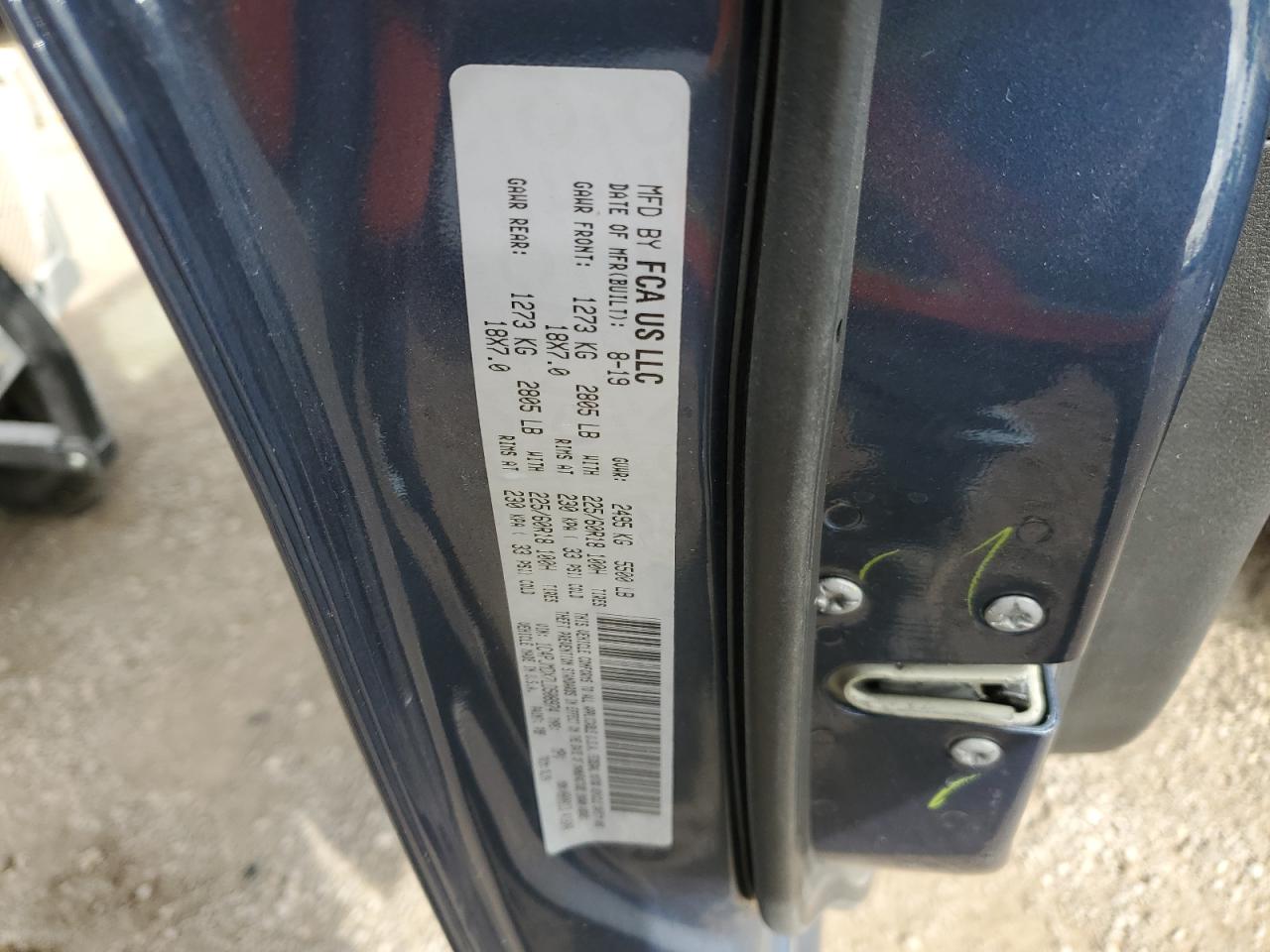 2020 Jeep Cherokee Limited VIN: 1C4PJMDX7LD508974 Lot: 87247725