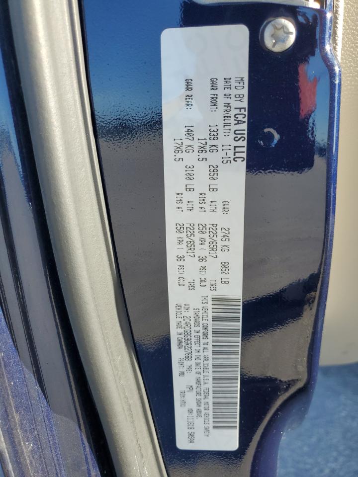 2016 Dodge Grand Caravan Se VIN: 2C4RDGBG9GR227668 Lot: 82305385