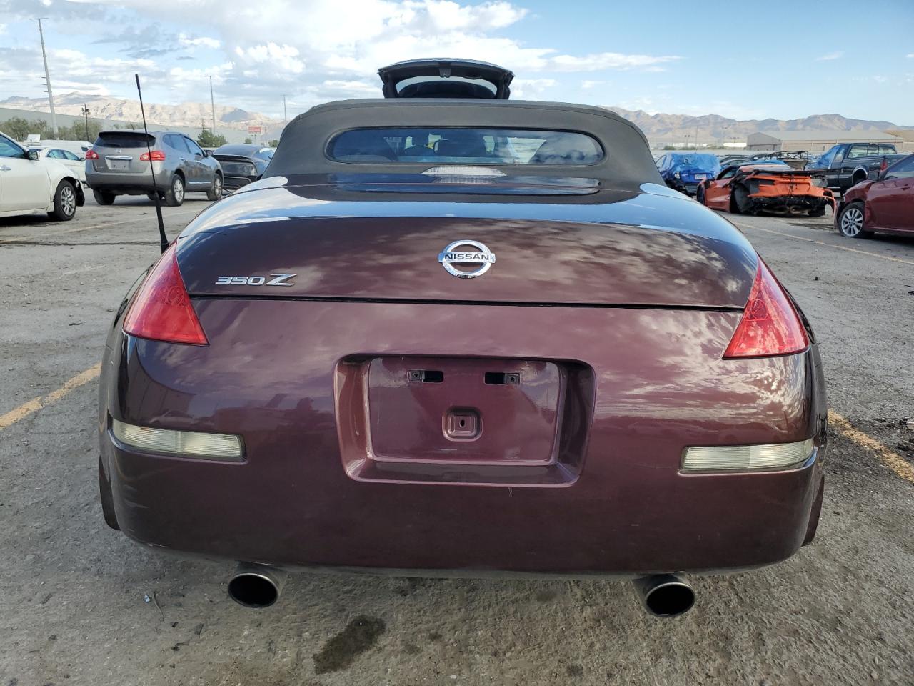 2006 Nissan 350Z Roadster VIN: JN1AZ36D06M430055 Lot: 85730425