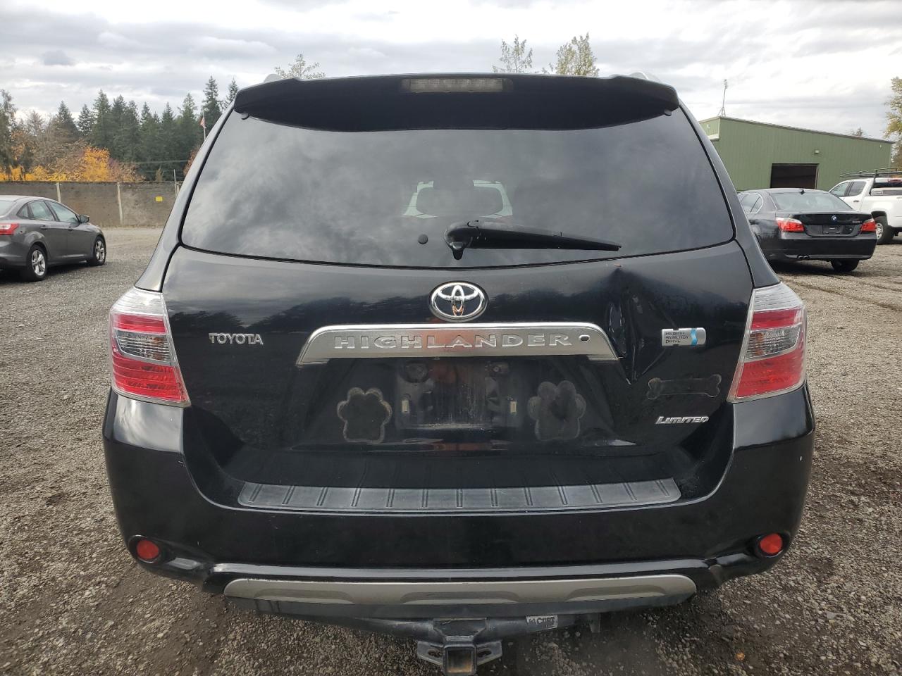 2008 Toyota Highlander Hybrid Limited VIN: JTEEW44A382016493 Lot: 87471555