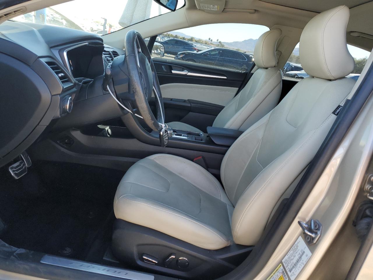 2017 Ford Fusion Titanium VIN: 3FA6P0K97HR408207 Lot: 86646445