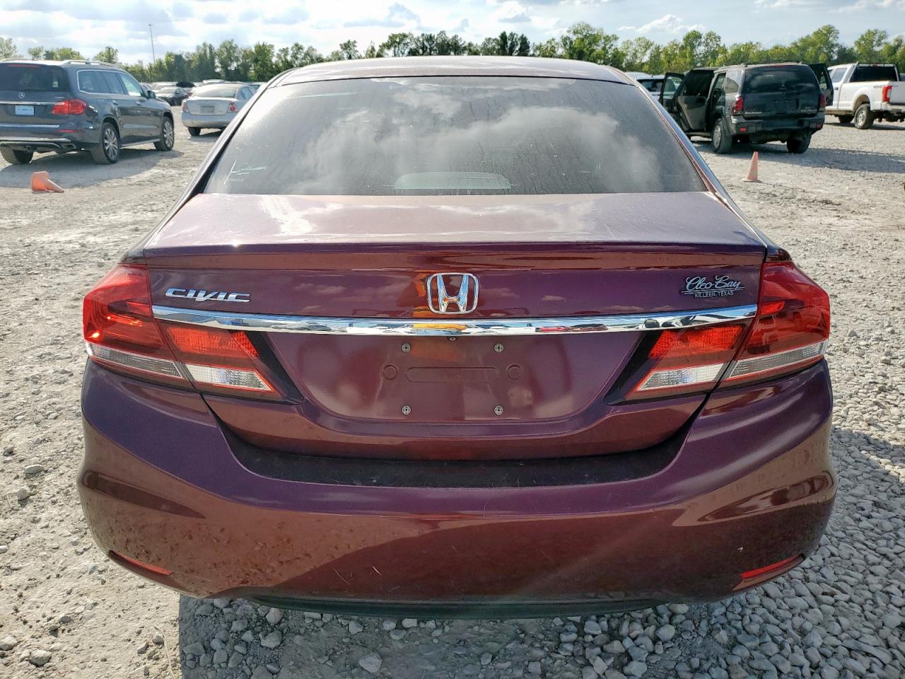 2014 Honda Civic Lx VIN: 2HGFB2F56EH507167 Lot: 84407345