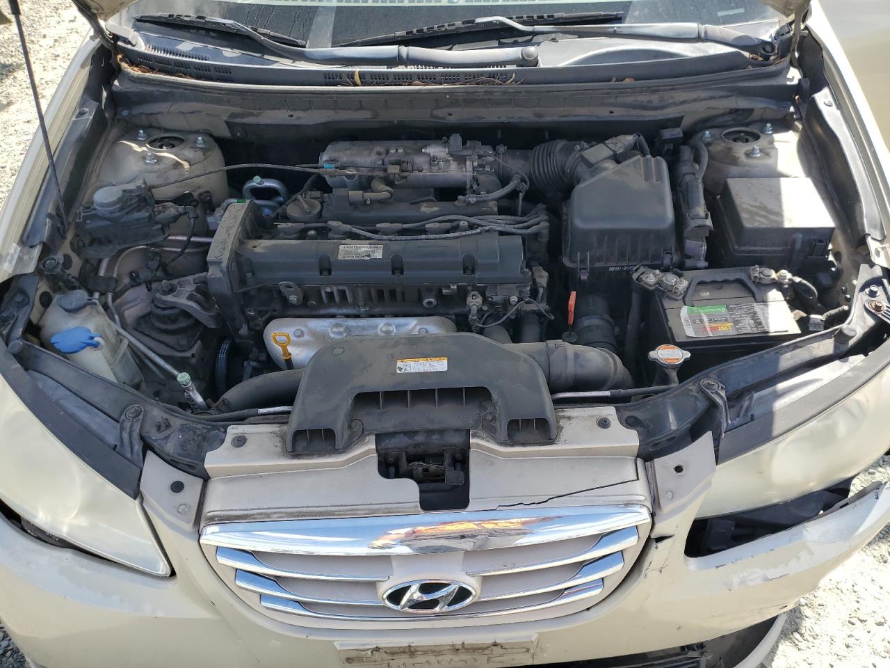 2010 Hyundai Elantra Blue VIN: KMHDU4AD7AU922303 Lot: 86167755