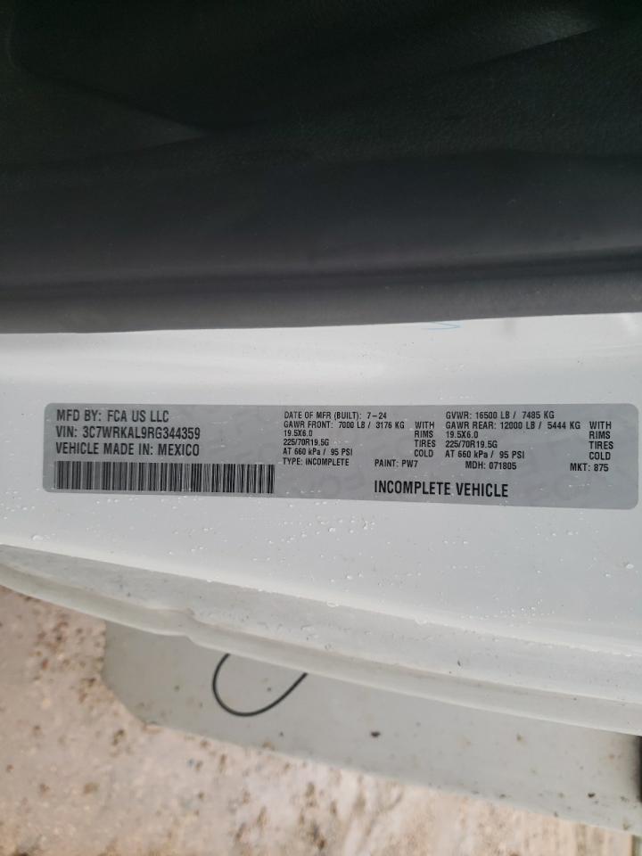 2024 Ram 4500 VIN: 3C7WRNDL7RG213461 Lot: 87100015