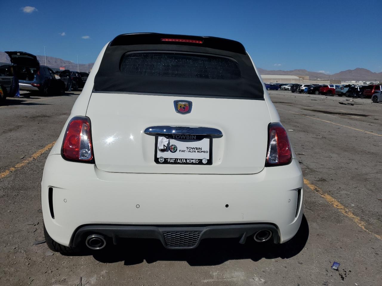 2015 Fiat 500 Abarth VIN: 3C3CFFJH0FT500727 Lot: 85373725